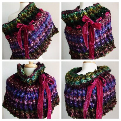 Raven Queen Shawl - knitting pattern