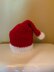 Crochet Santa Hat Toilet Paper Cover