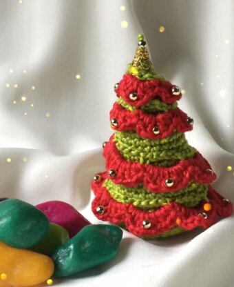 Christmas Tree - Christmas Decoration, Christmas gifting idea, Christmas Toys for Kids, Christmas Tree Decoration, Christmas crochet pdf pattern with video tutorials