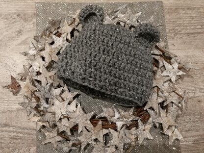 Baby Bear Crochet Hat