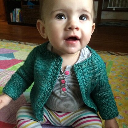 Knitting School Dropout Everybaby Cardigan PDF