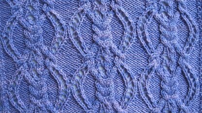 Ely Cable Lace Shawl