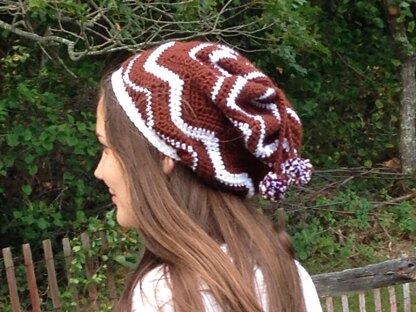 Zig Zag Slouchie 12-118A