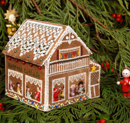 Victoria Sampler Gingerbread Retreat Cottage Chart - 2004510 -  Leaflet