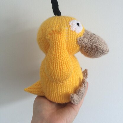 Psyduck pokemon amigurumi soft toy