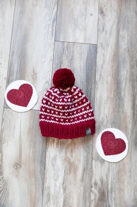 Valentine Fair Isle Hat