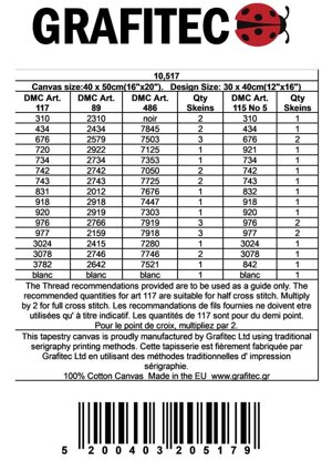 Grafitec Lion Cubs Tapestry Kit - 30cm x 40cm