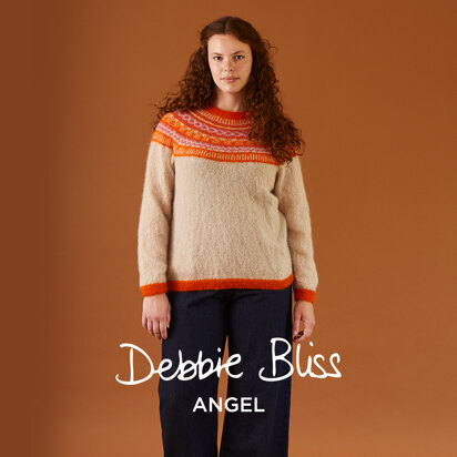 Debbie Bliss Dionne Fairisle Yoke Sweater PDF