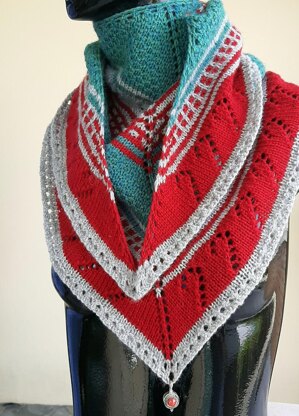 Winter Holiday Shawl