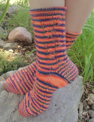 Solar Flare Socks