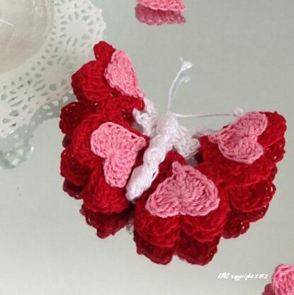 Valentine’s Heart Butterfly #2