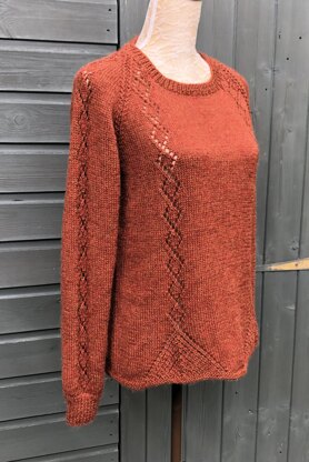 Cinnamon Raglan Sweater