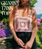 GRANNY Tank Top - Summer Top - Crochet Pattern