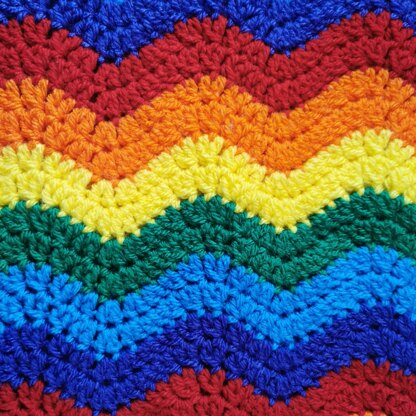 Easy Wave Crochet Top