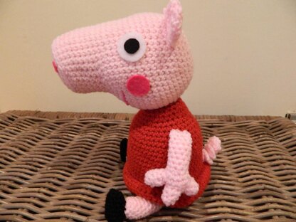 Peppa Pig plush amigurumi