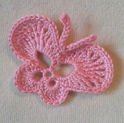 Small pink  butterfly