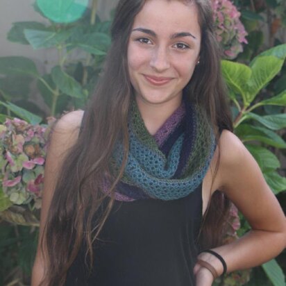 Hydrangea Infinity Scarf