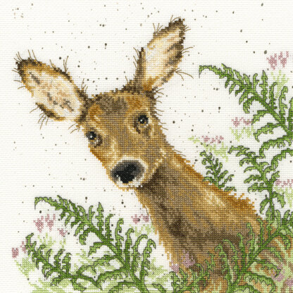 Bothy Threads Doe A Deer Cross Stitch Kit - 26cm x 26cm