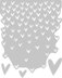 Sizzix Thinlits Dies By Tim Holtz - Falling Hearts