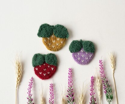 Strawberry applique