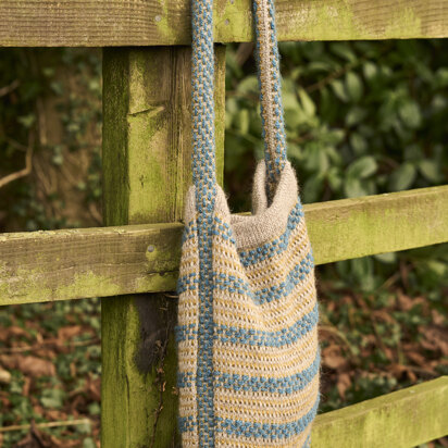 Texel Bag in Rowan Moordale - Downloadable PDF