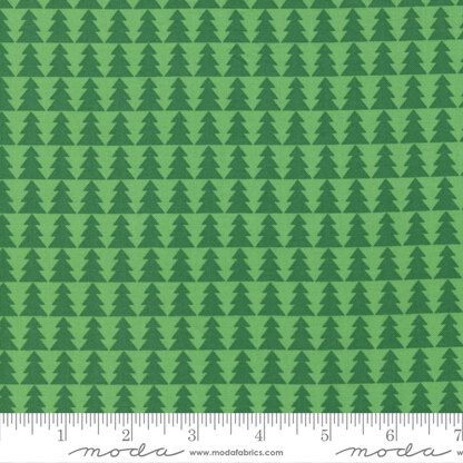 Moda Fabrics Candy Cane Lane - Evergreen - 24121-16