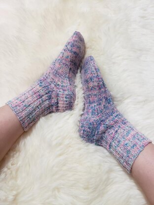 Faded Princess Socks