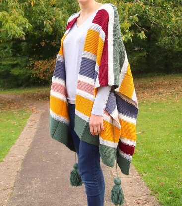 Watercolor Poncho