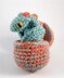 Tiny Dragon Hatchlings in Eggs Amigurumi