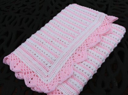 Pearls & Lace Blankie 14-135