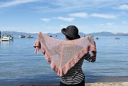 Whispering Blossom Shawl