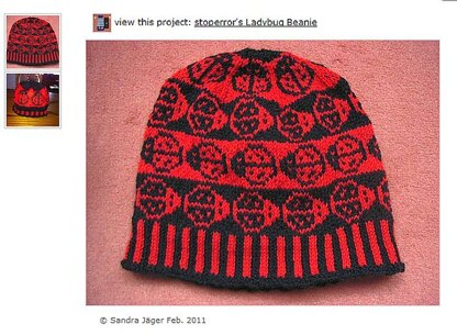 Marienkäfer Beanie/ladybug beanie