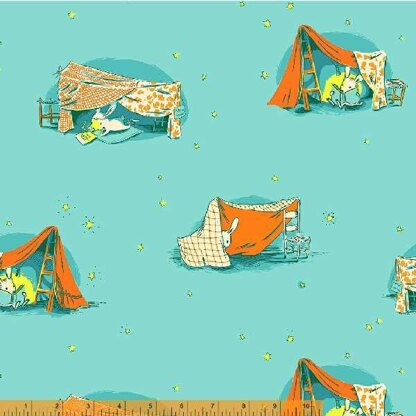 Quilt Tent (Turquoise)