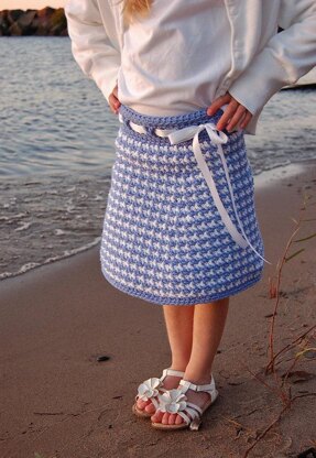 Houndstooth Girls Skirt