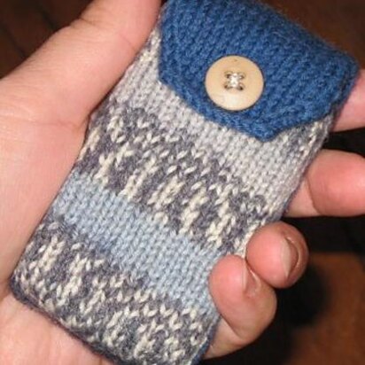 Two-Tone Cell Phone Cozy