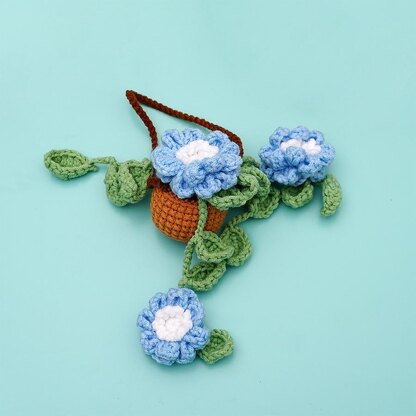 Gerbera Basket Car Hanging