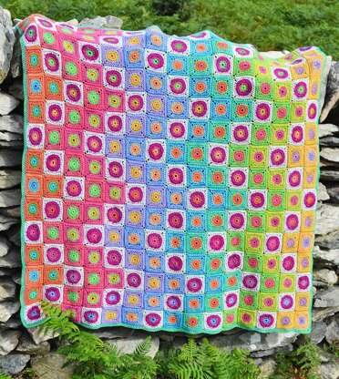 Foxgloves Crochet Blanket Pattern Book