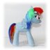 Rainbow Dash Pony Horse Crochet Pattern