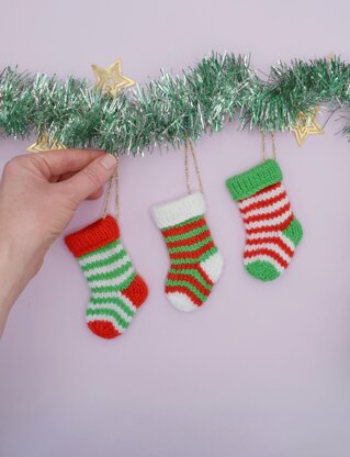 Simple Stripy Stockings