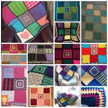 Crochet Stitch Sampler Blanket