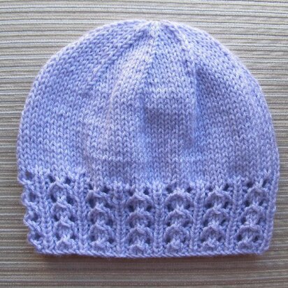 Zhanna- Hat with a Lace Border for a Lady