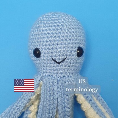 No-Sew Octopus. US terminology.