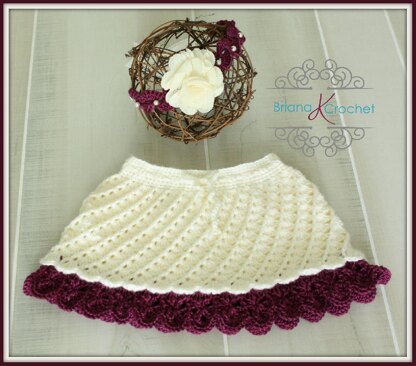 Swirl Skirt and Tieback Headband