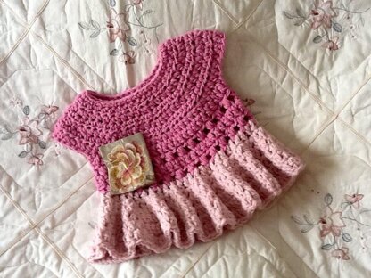 Little Diane Crocheted Dress