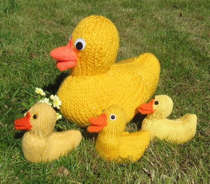 Rubber Duck (Ducky) Family Toy Animals