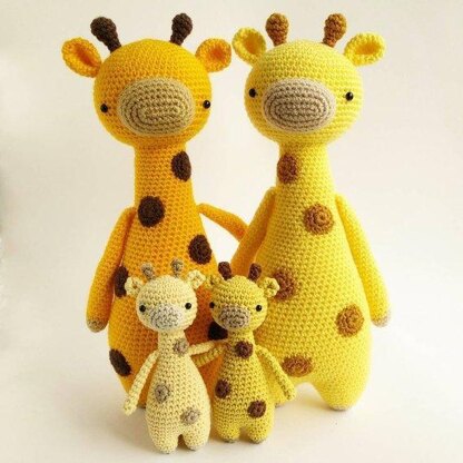 Mini Giraffe Crochet Amigurumi Pattern