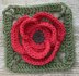 Poppy Granny Square