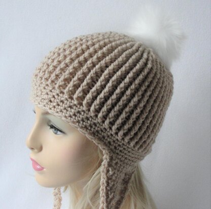 High Ridge Ear Flap Beanie