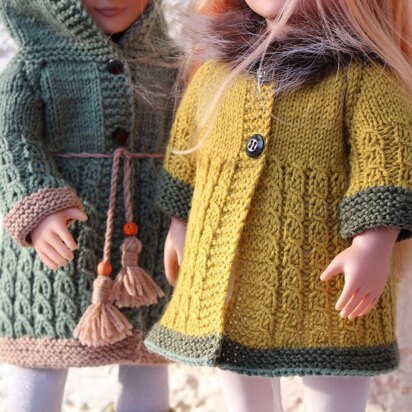 18 inch Doll Coat