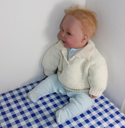 Baby Garter Stitch Sweater
